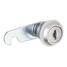 Замок почтовый 16 мм (серебро) 2 ключа