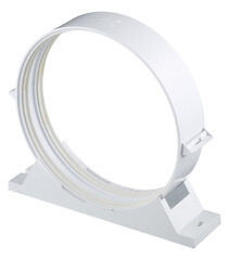 Держатель для круглых воздуховодов ERA с уплотнителем пластиковый d160 мм - фото 1