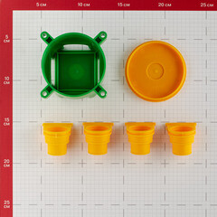 Коробка распределительная для заливки бетоном d70х66 мм IP44 Hegel (КУ1301-И) - фото 2