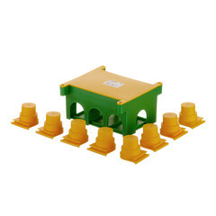 Коробка распределительная для заливки бетоном 118х76х58 мм IP44 Hegel (КР1301-И) - фото 5