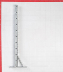 Кронштейн П-образный консольный 600х180 мм левый - фото 2