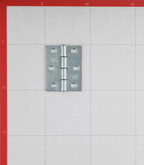 Петля карточная универсальная неразъемная 40х50 мм цинк - фото 2