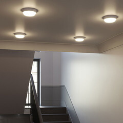 Светильник светодиодный накладной Gauss Lite ДБП-15 4000К 15 Вт IP65 белый с датчиком движения опал (126418215-S) - фото 6