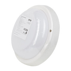 Светильник светодиодный накладной Gauss Lite ДБП-15 4000К 15 Вт IP65 белый с датчиком движения опал (126418215-S) - фото 2