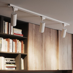 Светодиодный трековый светильник однофазный Gauss Track Light 4000К 12 Вт 4 кв.м белый (TR079) - фото 2