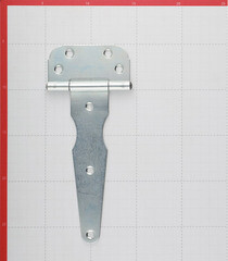 Петля ПС-160 стрела универсальная неразъемная 90х40 мм цинк - фото 3
