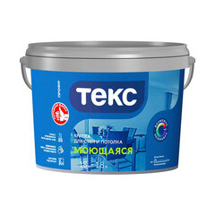 Изображение товара Краска моющаяся Текс Профи база D бесцветная 1,8 л