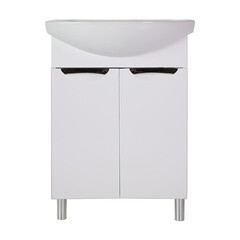 Тумба под раковину АСБ-Мебель Мессина 60 см напольная белая (11431) - фото 7