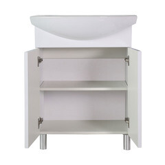 Тумба под раковину АСБ-Мебель Мессина 60 см напольная белая (11431) - фото 6