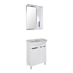 Тумба под раковину АСБ-Мебель Мессина 60 см напольная белая (11431) - фото 3