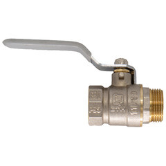 Кран шаровой латунный СТМ Стандарт 2 ВР(г) х 2 НР(ш) ручка прямой (CWFMH002) - фото 7