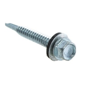 Саморезы кровельные с буром 5,5х102 мм оцинкованные (50 шт.)