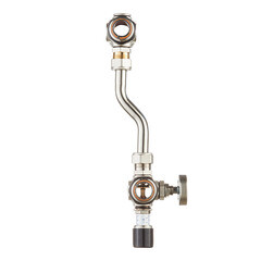 Байпас проходной Valtec 200 мм с термометрами (VT.0667T.0.0) - фото 2