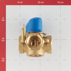 Клапан смесительный Valtec 3-х ходовой 1 ВР(г) KVs 11,57 (VT.MIX03.G.06) - фото 4
