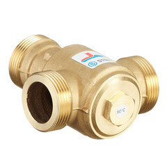 Клапан термостатический Stout 1 1/4 НР(ш) х 1 1/4 НР(ш) х 1 1/4 НР(ш) для твердотопливных котлов 60 °С (SVM-0030-325506) - фото 6