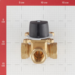 Клапан смесительный Stout 3-х ходовой 3/4 ВР(г) под электропривод KVs 6 (SVM-0003-012002) - фото 3