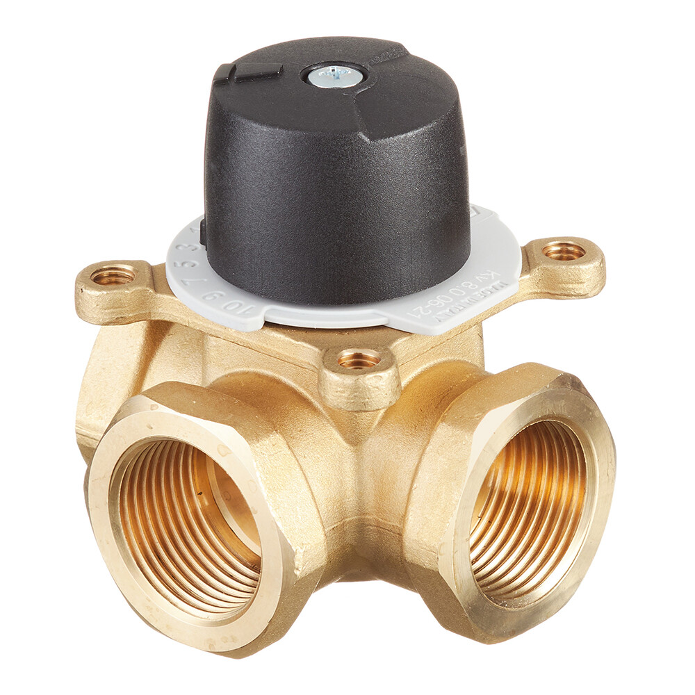 Изображение товара Клапан смесительный Stout 3-х ходовой 1 ВР(г) под электропривод KVs 8 (SVM-0003-012501)