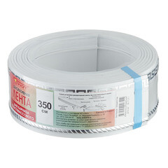 Бленда 68 мм для пластмассового карниза Тесей 350 см белый с хромом - фото 2