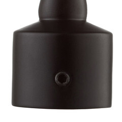 Наконечник Лист d 20 мм черный 2 шт. - фото 4