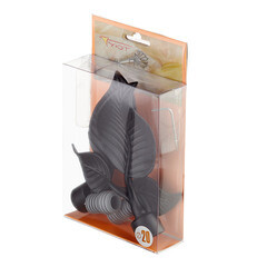 Наконечник Лист d 20 мм черный 2 шт. - фото 3