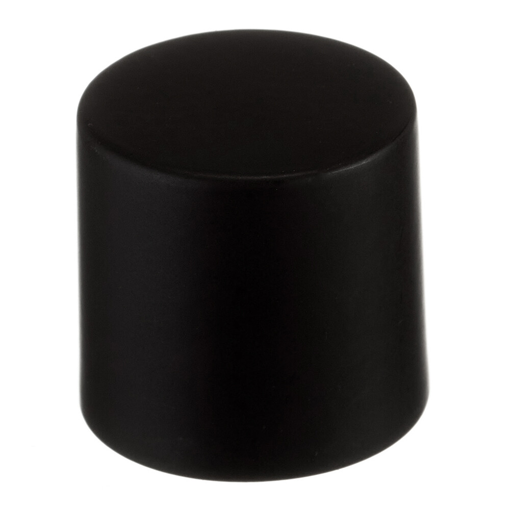 Изображение товара Наконечник цилиндр для металлического карниза 20 мм черный 2 шт