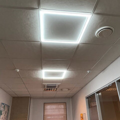 Светильник светодиодный для потолка армстронг рамка КМ ДВО/ДПО-42 6500К 42 Вт IP20 белый (PL1020) - фото 3