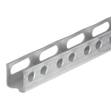 Профиль монтажный перфорированный П-образный 30х30х30х2000х2 мм