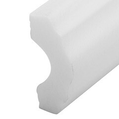 Молдинг из пенополистирола 40х15х2000 мм Плинтэкс белый - фото 3