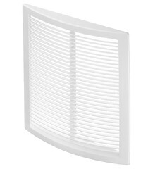 Решетка вентиляционная пластиковая приточно-вытяжная Era РЦ 200х300 мм с сеткой белая - фото 3