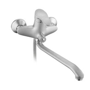 Смеситель для ванны Frap с длинным изливом матовый (F2201-1) — купить в ...