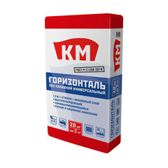 Изображение товара Ровнитель (наливной пол) универсальный КМ Горизонталь самовыравнивающийся 20 кг
