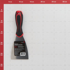 Шпатель малярный Hesler Master 80 мм с эргономичной ручкой с противоскользящим рельефом (540-692873) - фото 2