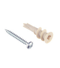 Дюбель для листовых материалов Hard-Fix PBA 4,5x35 мм нейлон с шурупом (100 шт.) - фото 6