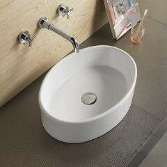 Раковина Lavelly Laguna 51 см накладная белая (686703) - фото 3