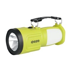 Фонарь ручной Фаzа AccuF8-L1W/L24-gn светодиодный 1 LED 4 В аккумуляторный 900 мАч пластик зеленый