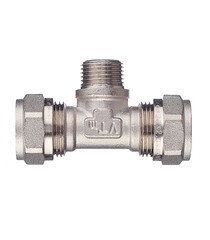 Тройник VALTEC (VTm.333.N.200420) 20 обж(ц) х 1/2 НР(ш) х 20 обж(ц) - фото 6