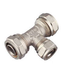 Тройник VALTEC (VTm.331.N.262026) 26 обж(ц) х 20 обж(ц) х 26 обж(ц) - фото 1