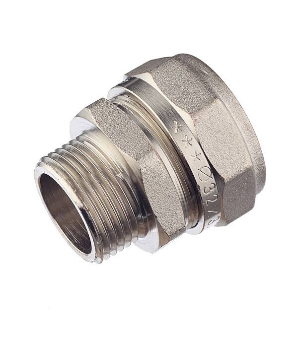 Изображение товара Соединитель прямой VALTEC VTm.301.N.003206 32 обж х 1 НР