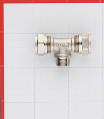 Тройник VALTEC (VTm.333.N.200420) 20 обж(ц) х 1/2 НР(ш) х 20 обж(ц) - фото 5