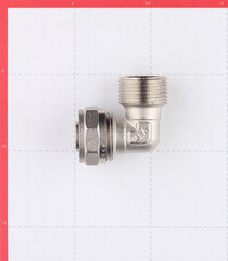 Угол VALTEC (VTm.353.N.002606) 26 обж(ц) х 1 НР(ш) - фото 6