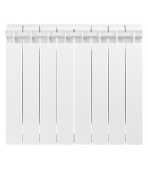 Радиатор биметаллический Global Style Plus 500 мм 8 секций 1" боковое подключение белый - фото 8