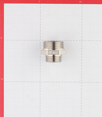 Ниппель переходной Valtec 3/4 НР(ш) х 1/2 НР(ш) латунный (VTr.580.N.0504) - фото 4