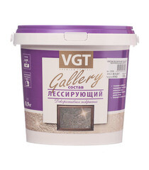 Состав лессирующий VGT Gallery золото 0,9 кг