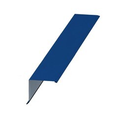 Планка торцевая для металлочерепицы 90х115 мм 2 м синяя RAL 5005