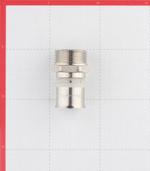 Соединитель прямой VALTEC (VTm.201.N.002606) 26(пресс) х 1 НР(ш) - фото 4