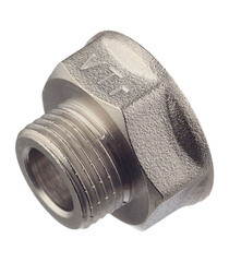 Переходник Valtec 1/2 ВР(г) х 3/8 НР(ш) латунный (VTr.592.N.0403) - фото 1