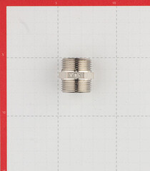 Ниппель Valtec 3/4 НР(ш) х 3/4 НР(ш) латунный (VTr.582.N.0005) - фото 3