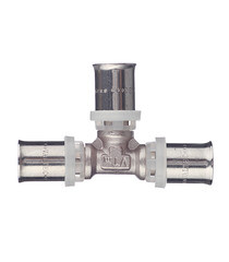 Тройник VALTEC (VTm.231.N.161616) 16(пресс) х 16(пресс) х 16(пресс) - фото 5