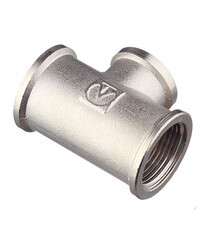 Тройник переходной Valtec 3/4 ВР(г) х 1/2 ВР(г) х 3/4 ВР(г) латунный (VTr.750.N.0504) - фото 5