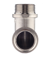 Угол Valtec 3/4 НР(ш) х 3/4 НР(ш) латунный (VTr.093.N.0005) - фото 2